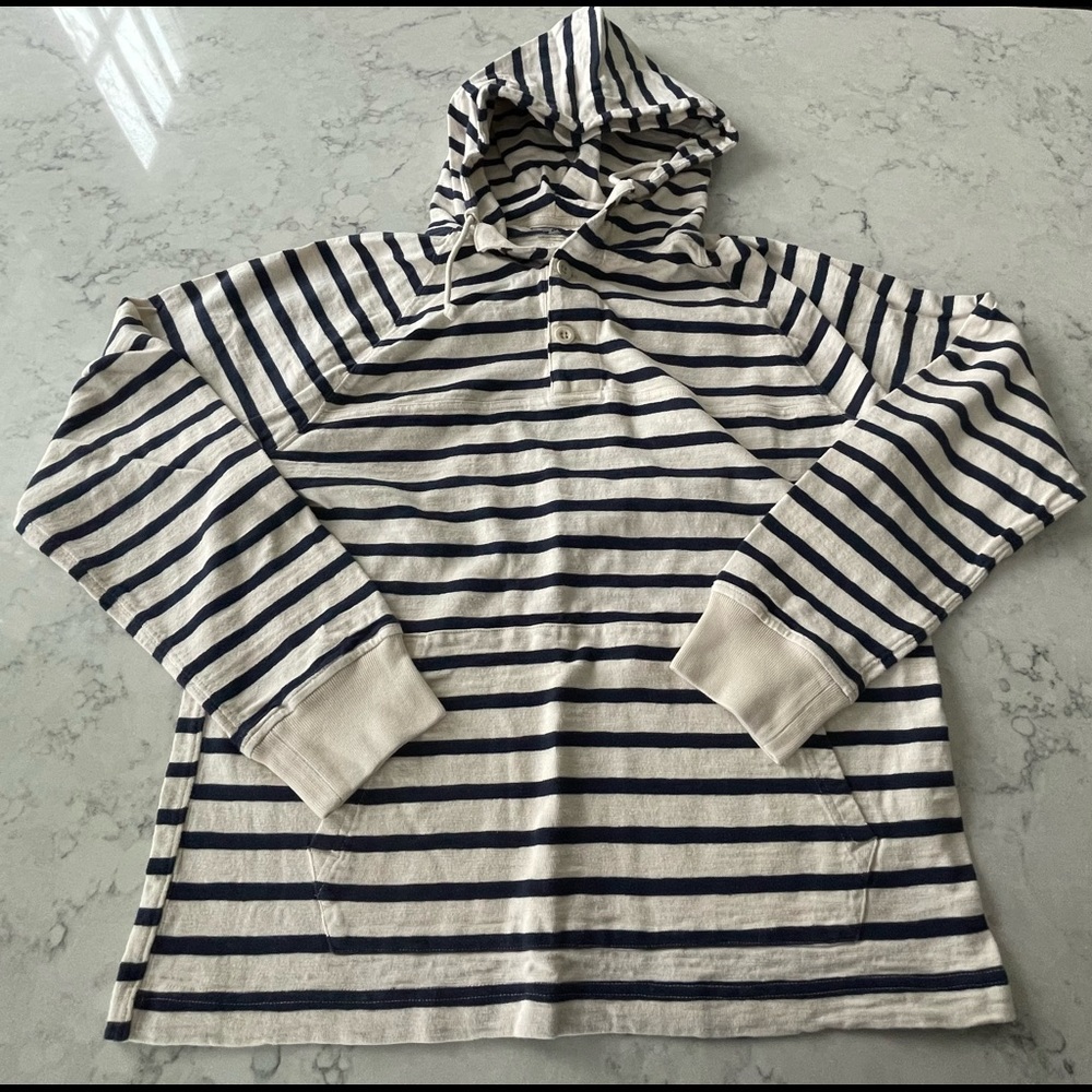 JCrew Hooded Henley